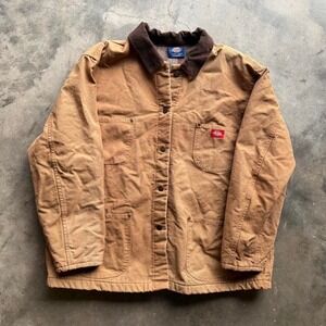 Vintage Blanked Lined Dickies Chore Jacket Size XXL